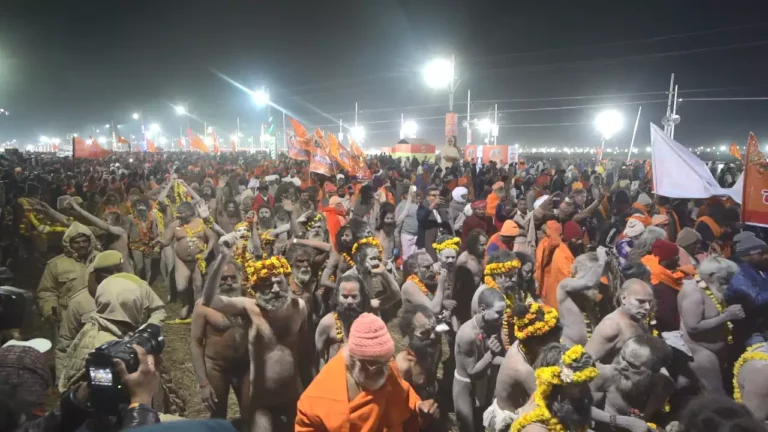 Image depicting Naga Sadhus- Origins of Maha Kumbh Mela